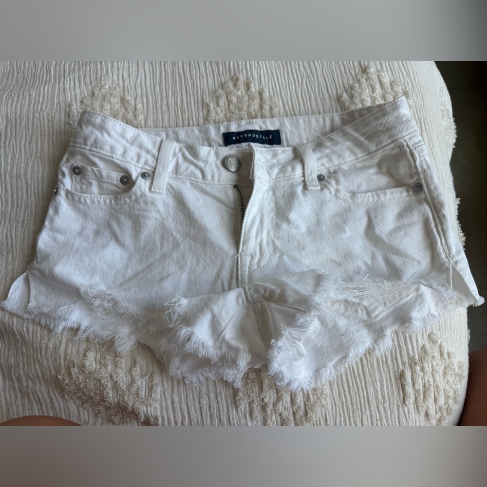 Aeropostale Vintage White Shorts